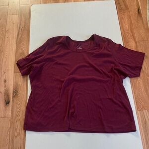 Miami Deep Red Short Sleeve Tee